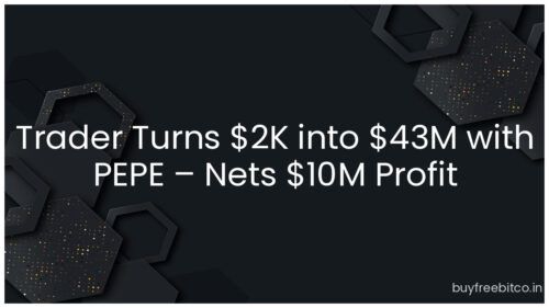 Trader Turns $2K into $43M with PEPE – Nets $10M Profit