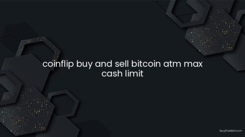 coinflip buy and sell bitcoin atm max cash limit