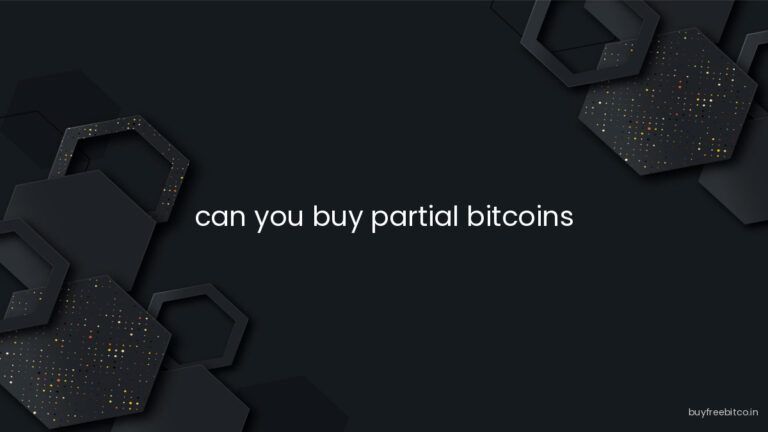 can you buy partial bitcoins