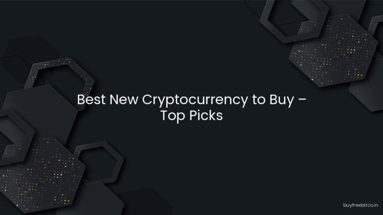 Best New Cryptocurrency to Buy – Top Picks