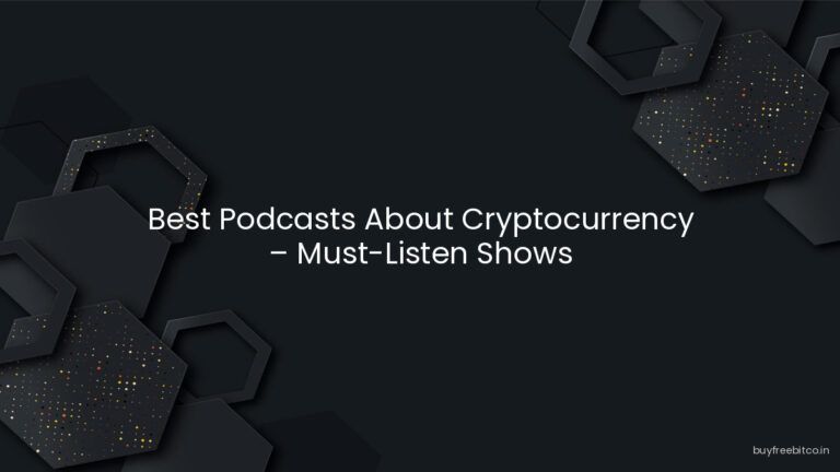 Best Podcasts About Cryptocurrency – Must-Listen Shows