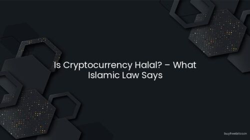 Is Cryptocurrency Halal? – What Islamic Law Says